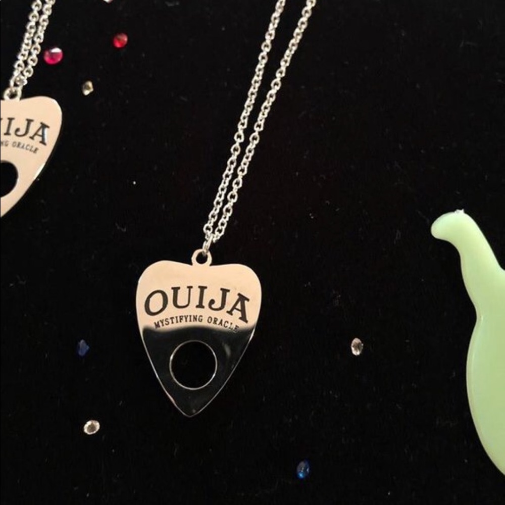 Ouija Planchette Necklace